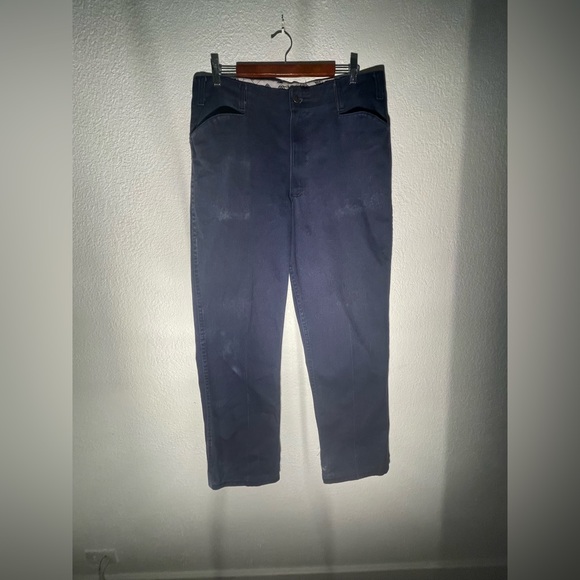 Navy Blue Ben Davis Work Pants - Picture 9 of 15